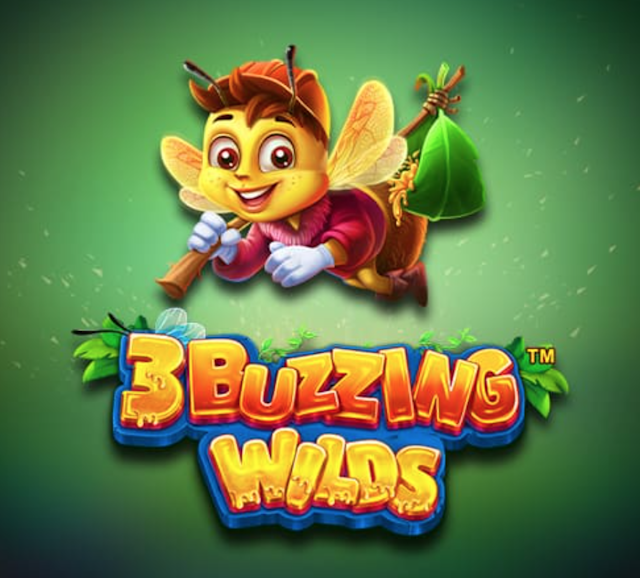 Logotipo slot de cassino 3 Buzzing Wilds
