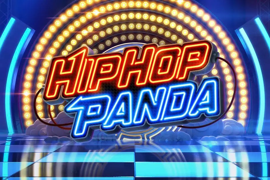 Logotipo do slot de cassino Hip Hop Panda: Pocket Games Soft