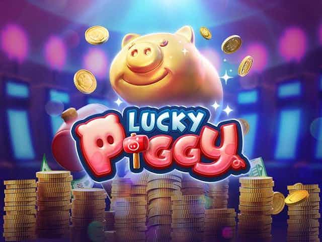 Logo do slot de cassino Lucky Piggy: PG Soft