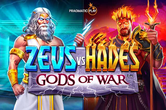 Logo do slot de cassino Zeus vs Hades: Pragmatic Play